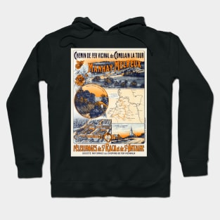 Manhay Melreux Belgium Vintage Poster 1920s Hoodie